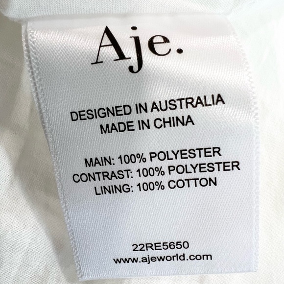 AJE Expressive tiered pleated organza mini dress - Picture 9 of 10